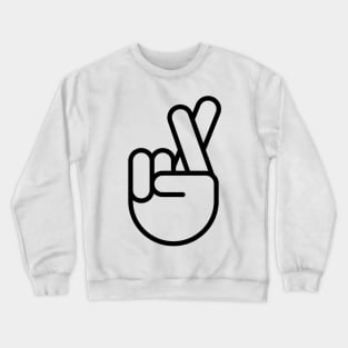 Fingers Crossed Crewneck Sweatshirt